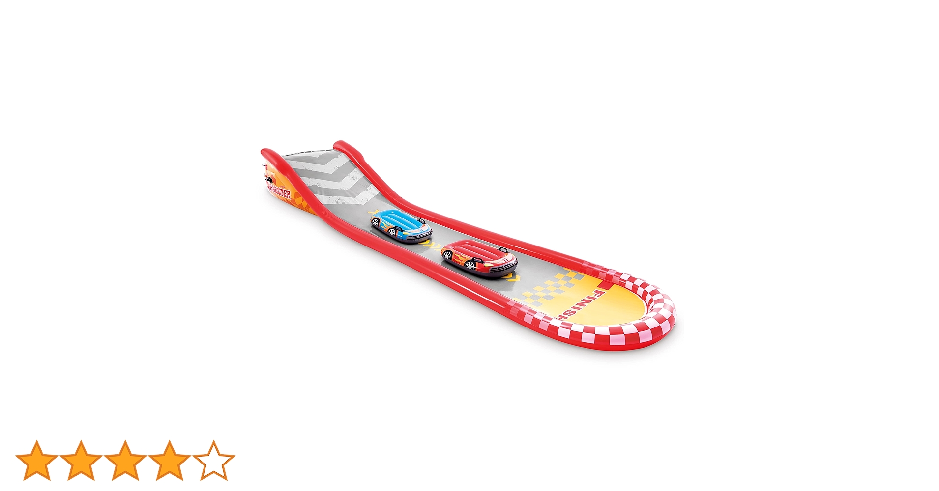 INTEX レーシングファンスライド　滑り台　おまけボード＋2個付（計4個） INTEX レーシングファンスライド 滑り台 おまけボード＋2個付